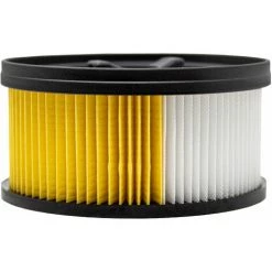 FIXEDBYU Cartouche Filtrante 2x Filtre Plissé Convenant Au Kärcher WD 4000 - 5900 Cartouche Filtrante Ronde Filtre à Lamelles Pour Aspirateur Sec Et Humide -Aspirateur et sac Soldes 42165436 4
