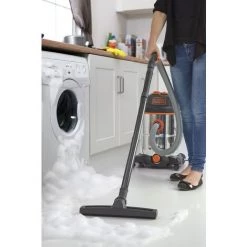 BLACK & DECKER Aspirateur Solides Et Liquides Black+Decker BXVC30XTDE Puissance Absorbée 1600 W, Capacité Cuve 30 L -Aspirateur et sac Soldes 42660330 5