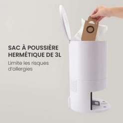 Robot Aspirateur Et Laveur AMIBOT Spirit Premium Station De Vidage Automatique - Silver 4 Robot Aspirateur Et Laveur AMIBOT Spirit Premium Station De Vidage Automatique - Silver -Aspirateur et sac Soldes 43079290 5