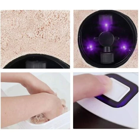 PERLE RARE Aspirateur Stérilisant de UV de Vadrouille Automatique Multifonction Robot intelligent UV de stérilisation désinfectable PERLE RARE Aspirateur Stérilisant De UV De Vadrouille Automatique Multifonction Robot Intelligent UV De Stérilisation Désinfectable -Aspirateur et sac Soldes 45122119 4