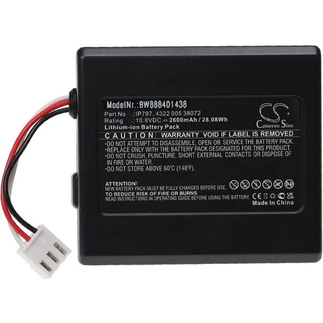 vhbw Batterie compatible avec Philips FC8007/01, FC8007/81, FC8008/01, FC8008/81 aspirateur, robot électroménager (2600mAh, 10,8V, Li-ion) Vhbw Batterie Compatible Avec Philips FC8007/01, FC8007/81, FC8008/01, FC8008/81 Aspirateur, Robot électroménager (2600mAh, 10,8V, Li-ion) -Aspirateur et sac Soldes 45502698 1