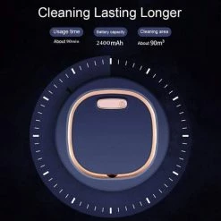 TINOR Aspirateur Robot, Aspirateur Et Laveur De Sol 3 EN 1, Super Aspiration,1500Pa Aspirateur Robot Laveur Avec Fonction Nettoyage, Idéal Pour Le Poils DAnimaux Cheveux Poussière -Aspirateur et sac Soldes 46790198 4