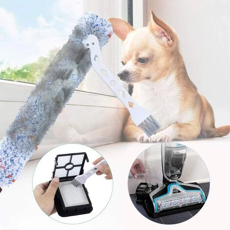 DEVENIRRICHE Brosses Rouleaux Multi-Surfaces, Accessoires pour Bissell Crosswave Brosse Rouleau et Filtre de Remplacement pour Crosswave Bissell Aspirateur avec 1 Brosse de Nettoyage DEVENIRRICHE Brosses Rouleaux Multi-Surfaces, Accessoires Pour Bissell Crosswave Brosse Rouleau Et Filtre De Remplacement Pour Crosswave Bissell Aspirateur Avec 1 Brosse De Nettoyage -Aspirateur et sac Soldes 47507276 5