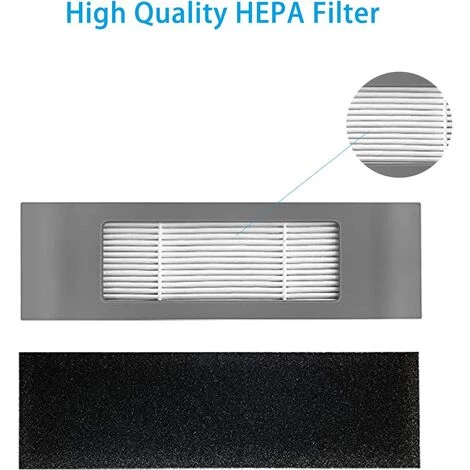 DEVENIRRICHE Chiffon Brosse Filtre de Rechange Ensemble d'accessoires pour Robot Aspirateur Ecovacs DEEBOT OZMO T9 T9+ T9power T9max (13 Pièces) DEVENIRRICHE Chiffon Brosse Filtre De Rechange Ensemble D'accessoires Pour Robot Aspirateur Ecovacs DEEBOT OZMO T9 T9+ T9power T9max (13 Pièces) -Aspirateur et sac Soldes 47507401 2