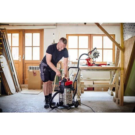 Einhell Aspirateur eaux et poussières TE-VC 2230 SA (1150W, Cuve 30L, Prise synchro OEP, Livré avec accessoires) Einhell Aspirateur Eaux Et Poussières TE-VC 2230 SA (1150W, Cuve 30L, Prise Synchro OEP, Livré Avec Accessoires) -Aspirateur et sac Soldes 48015264 2