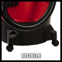 Einhell Aspirateur Eaux Et Poussières TC-VC 1825 (1250 W, Cuve 25L, Livré Avec Accessoires) -Aspirateur et sac Soldes 48015265 5