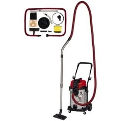 Einhell Aspirateur Eaux Et Poussières TE-VC 2230 SAC (1150 W, Cuve 30L, Prise Synchro OEP, Livré Avec Accessoires)