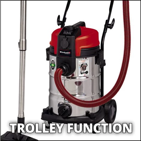 Einhell Aspirateur eaux et poussières TE-VC 2230 SAC (1150 W, Cuve 30L, Prise synchro OEP, Livré avec accessoires) Einhell Aspirateur Eaux Et Poussières TE-VC 2230 SAC (1150 W, Cuve 30L, Prise Synchro OEP, Livré Avec Accessoires) -Aspirateur et sac Soldes 48015286 5