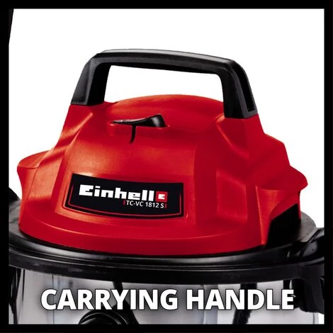 Einhell Aspirateur eaux et poussières TC-VC 1812 S (1250 W, Cuve 12L, Livré avec accessoires) Einhell Aspirateur Eaux Et Poussières TC-VC 1812 S (1250 W, Cuve 12L, Livré Avec Accessoires) -Aspirateur et sac Soldes 48015309 4