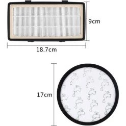 Filtre HEPA Pour Rowenta X-Trem Power Cyclonic RO69XX Modèle Aspirateurs, Accessoire De Remplacement Du Système De Filtration Fontainebleau 2Pcs 2 Filtre HEPA Pour Rowenta X-Trem Power Cyclonic RO69XX Modèle Aspirateurs, Accessoire De Remplacement Du Système De Filtration Fontainebleau 2Pcs -Aspirateur et sac Soldes 48410275 3
