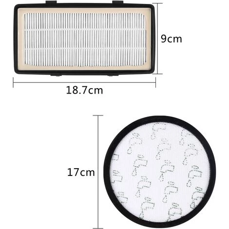Filtre HEPA pour Rowenta X-Trem Power Cyclonic RO69XX Modèle Aspirateurs, Accessoire de Remplacement du Système de Filtration Fontainebleau 2Pcs Filtre HEPA Pour Rowenta X-Trem Power Cyclonic RO69XX Modèle Aspirateurs, Accessoire De Remplacement Du Système De Filtration Fontainebleau 2Pcs -Aspirateur et sac Soldes 48410275 3