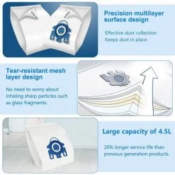 Sac Aspirateur Sacs À Poussière Pour Aspirateur Pour Triomphe 10 Pièces Miele Compact C1, C2 Sac 3D Efficiency S700, S241 - S256i, S4000-S4999 2 Sac Aspirateur Sacs À Poussière Pour Aspirateur Pour Triomphe 10 Pièces Miele Compact C1, C2 Sac 3D Efficiency S700, S241 - S256i, S4000-S4999 -Aspirateur et sac Soldes 48455940 3
