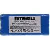 EXTENSILO Batterie Compatible Avec Dirt Devil M612 Spider, M611, Puck M610, M612 Aspirateur, Robot électroménager (2500mAh, 14,4V, NiMH)