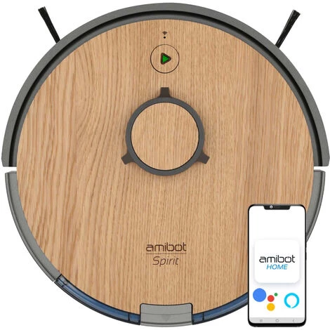 Robot aspirateur et laveur AMIBOT Spirit Origin - Brown Robot Aspirateur Et Laveur AMIBOT Spirit Origin - Brown -Aspirateur et sac Soldes 48724941 2