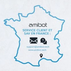 Robot Aspirateur Et Laveur AMIBOT Spirit Origin - Brown 4 Robot Aspirateur Et Laveur AMIBOT Spirit Origin - Brown -Aspirateur et sac Soldes 48724941 5