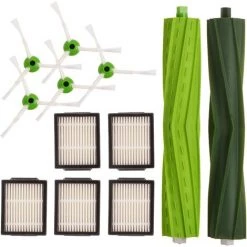 READCLY Pièces De Rechange Pour IRobot 4624878 Brosses En Caoutchouc Brosses Latérales Filtre Pour Aspirateurs Roomba Série I Et E I7 I7 Plus E5 E6 E7 Kit IRobot Pour Aspirateur Robot Brosses Et Accessoire Roomba