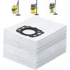 READCLY 12x Sac Filtrant En Molleton, 2.863-006.0 Remplacement Du Sac D'aspirateur Pour Karcher 6.904-409.0, WD4, WD5, WD5, WD4 P, WD5 P, WD6 P, MV 4, MV 5, MV 6, MV4 PMV, 6MV5