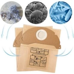 10 Sacs Filtre Remplacement Pour Aspirateur Karcher WD2 MV2 6.904-322.0 WD2250 A2004 A2054,Betterlife 4 10 Sacs Filtre Remplacement Pour Aspirateur Karcher WD2 MV2 6.904-322.0 WD2250 A2004 A2054,Betterlife -Aspirateur et sac Soldes 48925125 5