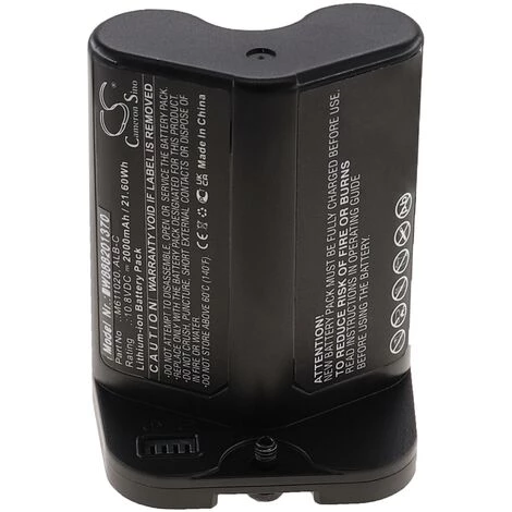 vhbw Batterie compatible avec iRobot Braava Jet M6 aspirateur, robot électroménager (2000mAh, 10,8V, Li-ion) Vhbw Batterie Compatible Avec IRobot Braava Jet M6 Aspirateur, Robot électroménager (2000mAh, 10,8V, Li-ion) -Aspirateur et sac Soldes 49542053 4