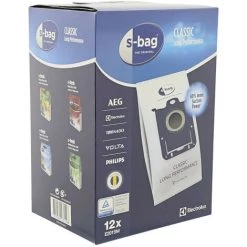 Sac Aspirateur E201SM - Pack De 12 Sacs - Classic Long Performance - 9001684811 - Electrolux
