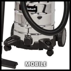Einhell Aspirateur Eaux Et Poussières TC-VC 1930 SA Kit (1500W, Cuve 30L, Prise Synchro OEP) Livré Avec Accessoires -Aspirateur et sac Soldes 51134341 4