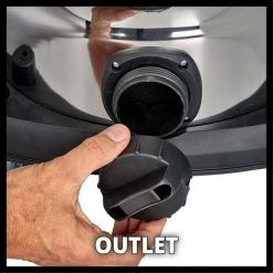 Einhell Aspirateur Eaux Et Poussières Sans Fil TE-VC 36/25 Li S - Solo Power X-Change (36V, Cuve Inox 25L, 76 Db) Livré Sans Batterie Ni Chargeur -Aspirateur et sac Soldes 51135638 5