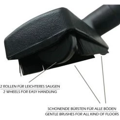 Fei Yu Premium Universal Brosse De Parquet Pour Aspirateur | Avec Connexion De 35m | Largeur: 300 Mm | Convient Pour AEG, Bosch, Siemens, Miele, Panasonic, Philips, Rowenta, Samsung, Etc. -Aspirateur et sac Soldes 51538544 5