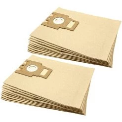 Vhbw 20x Sacs Compatible Avec Miele Xtra Care, Power 2100 Indigo Aspirateur - Papier, 28,5cm X 22cm, Couleur Sable -Aspirateur et sac Soldes 51604033 4