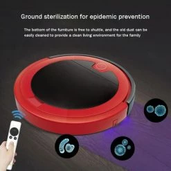 QERSTA Aspirateur Robot Sans Fil Intelligent Avec Télécommande, Machine De Nettoyage De Sol Sec Et Humide Pour La Maison, Puissance De 2800Pa -Aspirateur et sac Soldes 51901691 3