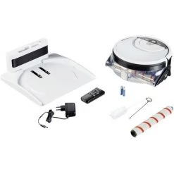 Medion MD 20053 Robot Lessiveur De Sol Blanc, Noir Commandable à Distance -Aspirateur et sac Soldes 52475644 3