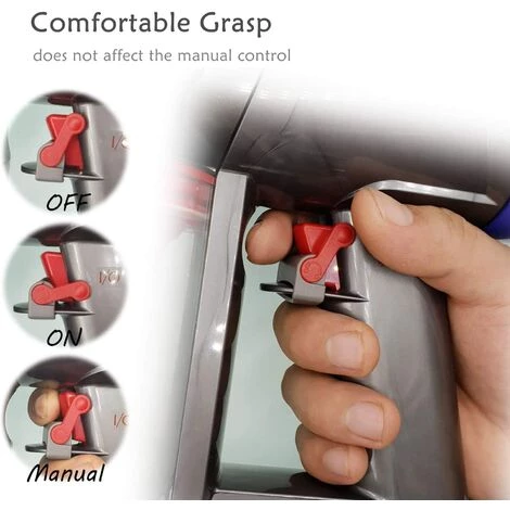 READCLY Pince de Commande du Bouton On/Off compatible avec Dyson V15 V6 V8 V7 V10 V11 Absolute/Animal/Motorhead Aspirateur, Verrouille l'état Marche/Arrêt du Bouton d'alimentation READCLY Pince De Commande Du Bouton On/Off Compatible Avec Dyson V15 V6 V8 V7 V10 V11 Absolute/Animal/Motorhead Aspirateur, Verrouille L'état Marche/Arrêt Du Bouton D'alimentation -Aspirateur et sac Soldes 52506898 4