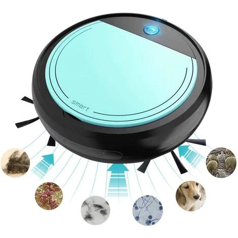BARES Aspirateur Robot, 4 en 1 3200Pa Machine de Balayage Intelligente Automatique Super silencieuse avec Balayage et Obstacles pour éviter Les Obstacles pour Poils d'animaux, Tapis durs, Carreaux BARES Aspirateur Robot, 4 En 1 3200Pa Machine De Balayage Intelligente Automatique Super Silencieuse Avec Balayage Et Obstacles Pour éviter Les Obstacles Pour Poils D'animaux, Tapis Durs, Carreaux -Aspirateur et sac Soldes 52555993 1
