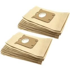 Vhbw 20x Sacs Aspirateur Compatible Avec Philips FC 8132 Easy Life, FC 8133 Easy Life, FC 8134 Easy Life, FC 8135 Easy Life - Marron -Aspirateur et sac Soldes 52885240 3