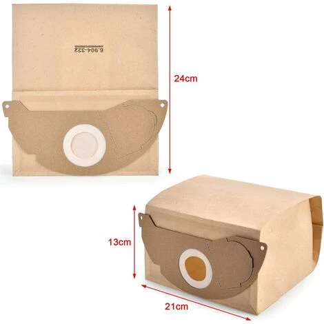 TANABATA Lot de 8 sacs filtrants en papier pour aspirateur Kärcher 6.904-322.0 compatible avec les sacs WD2 TANABATA Lot De 8 Sacs Filtrants En Papier Pour Aspirateur Kärcher 6.904-322.0 Compatible Avec Les Sacs WD2 -Aspirateur et sac Soldes 53926712 2