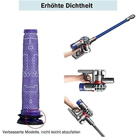 PERLE RARE Filtre pour Dyson,filtres de Rechange aspirateur pour Dyson V7 et V8 Absolute et Animal, 3 Post-filtres HEPA, 3 pré-filtres, pièce de Rechange(V7V8) PERLE RARE Filtre Pour Dyson,filtres De Rechange Aspirateur Pour Dyson V7 Et V8 Absolute Et Animal, 3 Post-filtres HEPA, 3 Pré-filtres, Pièce De Rechange(V7V8) -Aspirateur et sac Soldes 54846415 5