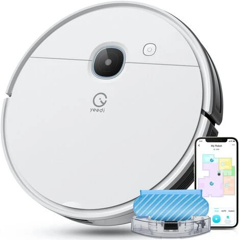 yeedi vac max 3000Pa Aspirateur Robot Laveur Détection des Tapis Alexa APP MAP Yeedi Vac Max 3000Pa Aspirateur Robot Laveur Détection Des Tapis Alexa APP MAP -Aspirateur et sac Soldes 54969644 1