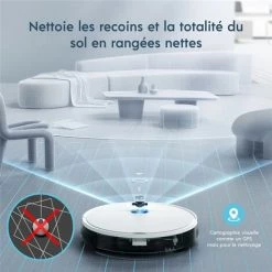 Yeedi Vac Max 3000Pa Aspirateur Robot Laveur Détection Des Tapis Alexa APP MAP 2 Yeedi Vac Max 3000Pa Aspirateur Robot Laveur Détection Des Tapis Alexa APP MAP -Aspirateur et sac Soldes 54969644 3