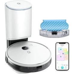 Yeedi Vac Station 3000Pa Aspirateur Robot Détection Des Tapis Programme AOTO MOP