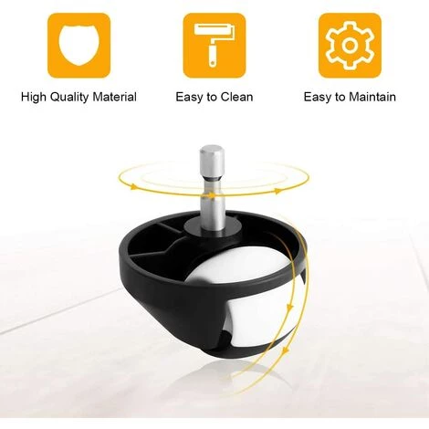 2 Pack Roue de roulette de remplacement pour l'assemblage de roulettes pour iRobot Aspirateur Roomba 500 600 700 800 900 series 560 620 650 770 780 880 980 960 Fontainebleau 2 Pack Roue De Roulette De Remplacement Pour L'assemblage De Roulettes Pour IRobot Aspirateur Roomba 500 600 700 800 900 Series 560 620 650 770 780 880 980 960 Fontainebleau -Aspirateur et sac Soldes 55255419 2