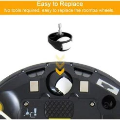 2 Pack Roue De Roulette De Remplacement Pour L'assemblage De Roulettes Pour IRobot Aspirateur Roomba 500 600 700 800 900 Series 560 620 650 770 780 880 980 960 Fontainebleau 3 2 Pack Roue De Roulette De Remplacement Pour L'assemblage De Roulettes Pour IRobot Aspirateur Roomba 500 600 700 800 900 Series 560 620 650 770 780 880 980 960 Fontainebleau -Aspirateur et sac Soldes 55255419 4