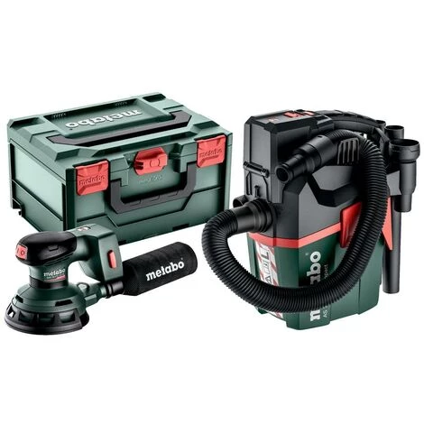 METABO® Metabo Set Ponceuse excentrique sans fil SXA 18 LTX 125 BL + Aspirateur sans fil AS 18 L PC Compact - 691199000 METABO® Metabo Set Ponceuse Excentrique Sans Fil SXA 18 LTX 125 BL + Aspirateur Sans Fil AS 18 L PC Compact - 691199000 -Aspirateur et sac Soldes 55474552 1