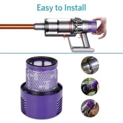 DECKON 2 Paquet Lavables Réutilisables Filtre De Remplacement Pour Dyson V10 Cyclone Animal Absolute Motorhead Total Clean Pro Extra Aspirateur Sans Fil Avec Brosse De Nettoyage 2 DECKON 2 Paquet Lavables Réutilisables Filtre De Remplacement Pour Dyson V10 Cyclone Animal Absolute Motorhead Total Clean Pro Extra Aspirateur Sans Fil Avec Brosse De Nettoyage -Aspirateur et sac Soldes 55761568 3