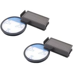 Vhbw 4 Filtres D'aspirateur, Compatible Avec Moulinex MO3951PA, MO3953PA, MO3967PA, MO3969PA, MO3985PA, Filtre D'évacuation HEPA, Filtre Pré-moteur