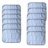 STOMO 12pcs Dry & Wet Chiffon Vadrouille Pour IRobot Braava 380 380t 320 Mint 4200 Cleaner Robotic