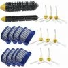 STOMO Kit De 18 IRobot Roomba Aspirateur Robot Filtre + Brosse Latérale Pour 600 536 551 552 529 564 595 601 602 610 620 630 650