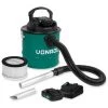 VONROC Aspirateur à Cendres 20V - Réservoir 12L - Filtre HEPA – 2 Batteries 2.0Ah Et Chargeur Rapide Inclus