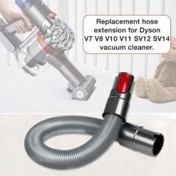 GUAZHUNIFR Tuyau Pour Aspirateur Dyson, Tuyau Flexible Compatible Dyson V7 V8 V10 V11 Tuyau Aspirateur Extensible Rallonge Tuyau Dyson Tube Flexible Dyson Accessoire Dyson，GU.B/bon -Aspirateur et sac Soldes 56812290 5