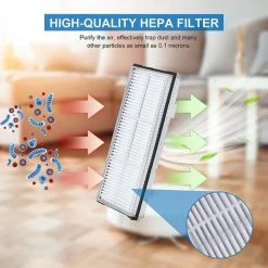 STOMO Kit D'accessoires De Rechange Pour Xiaomi Roborock S7 T7 T7S T7Plus T7SPlus S7Plus Aspirateur, 1 Brosse Principale, 2 Brosses Latérales, 2 Filtre HEPA, 3 Serpillère, 1 Brosse De Nettoyage -Aspirateur et sac Soldes 57002750 3