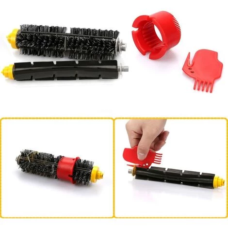 STOMO Kit de Brosse et Accessoire pour iRobot Roomba Série 600 605 610 616 620 625 630 631 632 639 650 651 660 670 680 681 691 696 -Kit de 13 pièces STOMO Kit De Brosse Et Accessoire Pour IRobot Roomba Série 600 605 610 616 620 625 630 631 632 639 650 651 660 670 680 681 691 696 -Kit De 13 Pièces -Aspirateur et sac Soldes 57002759 4