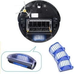 STOMO Kit De Brosse Et Accessoire Pour IRobot Roomba Série 600 605 610 616 620 625 630 631 632 639 650 651 660 670 680 681 691 696 -Kit De 13 Pièces 4 STOMO Kit De Brosse Et Accessoire Pour IRobot Roomba Série 600 605 610 616 620 625 630 631 632 639 650 651 660 670 680 681 691 696 -Kit De 13 Pièces -Aspirateur et sac Soldes 57002759 5